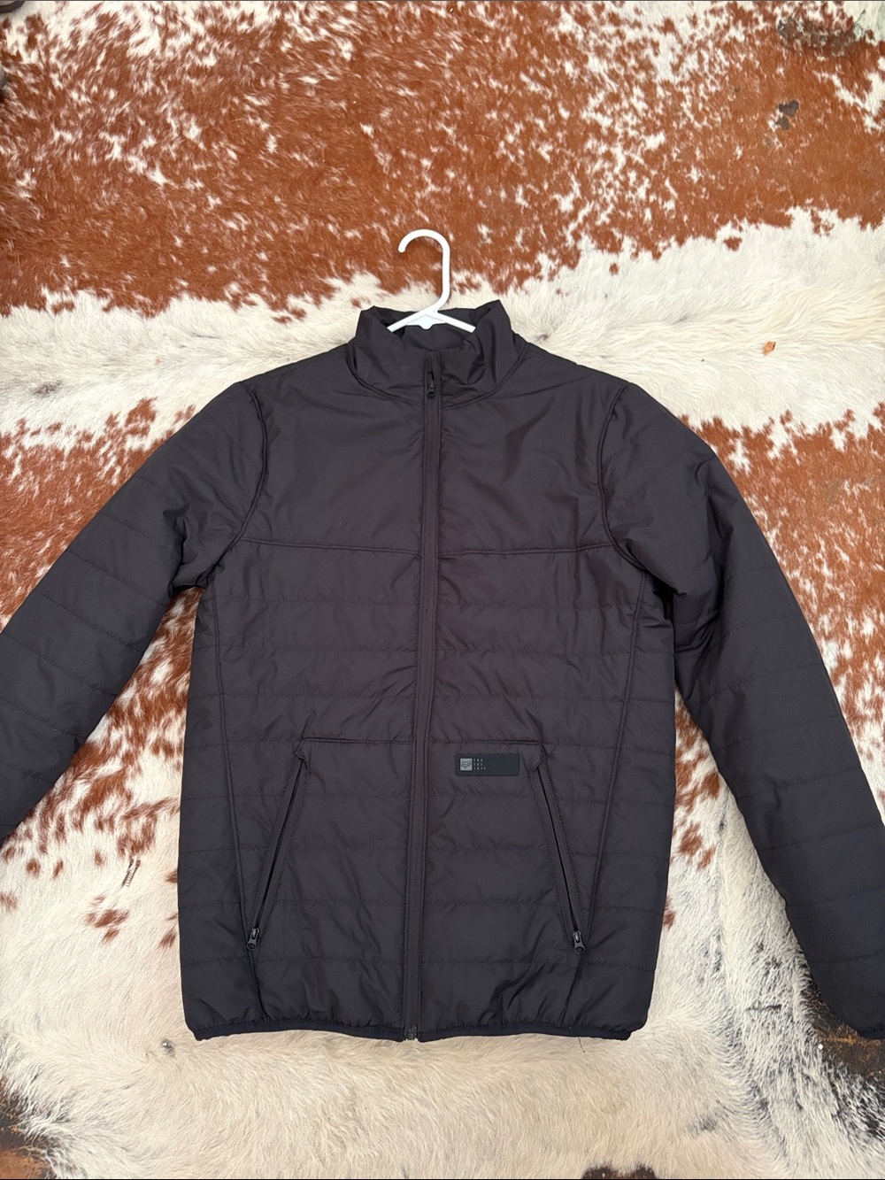 Fox Men's Black Quilted Puffer Jacket